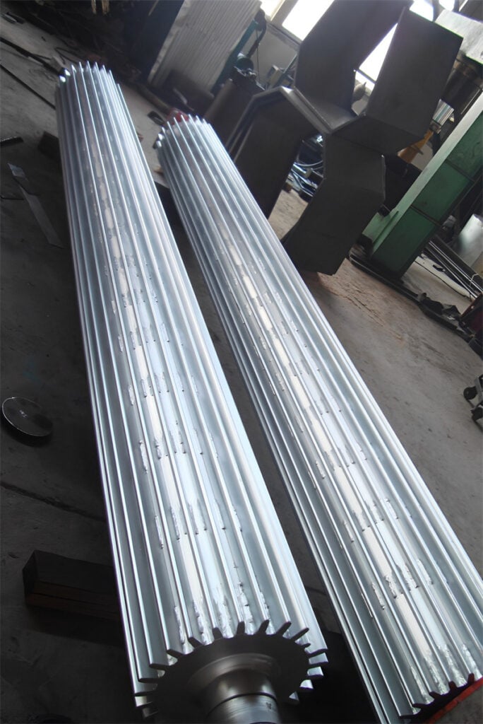 Máquina de techo corrugado de barril 03