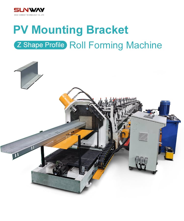  Z Shape Profile Roll Forming Machine