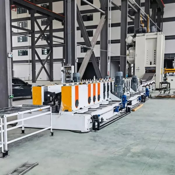 Máquinas perfiladoras de barreras de seguridad para la construcción