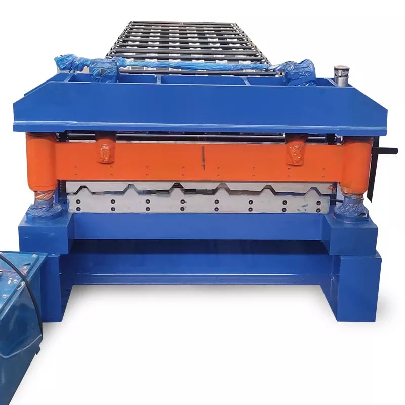 Roofing Sheet Roll Forming Machine Color Steel Corrugated Iron Sheet Roofing Tile Making Machine - Image 4