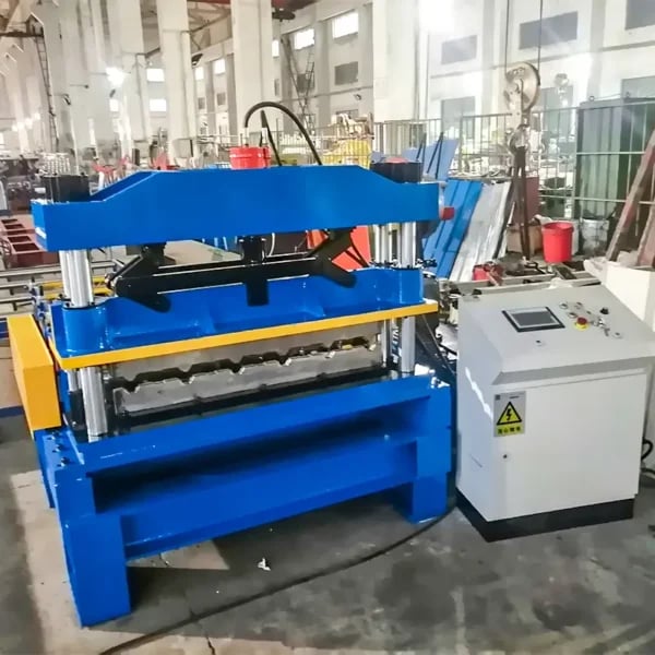 Máquina curvadora hidráulica de láminas para tejados