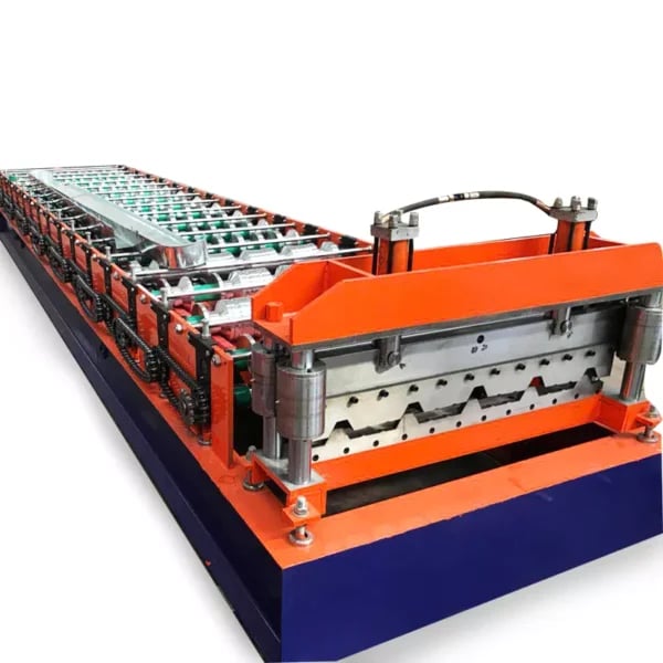 Máquina formadora de tejas de cubierta, máquina para fabricar tejas esmaltadas y perfiladora de chapas de acero - Imagen 4