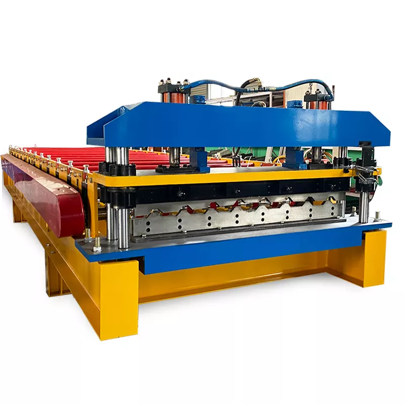 Color Steel Corrugated Iron Sheet Roofing Tile Making Machine Roofing Sheet Roll Forming Machinery 02