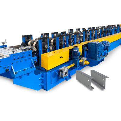 Fully Automatic Hydraulic Easy Operation 80-300 Adjustable C Purlin Making Machine Roll Forming Machinery