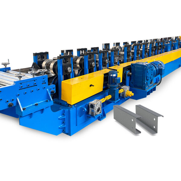 Fácil operación hidráulica completamente automática 80 300 Máquina para fabricar correas en C ajustable Maquinaria perfiladora 01