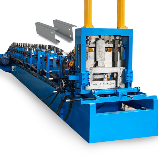 Totalmente automático hidráulico fácil operación 80 300 ajustable C Purlin que hace la máquina rollo que forma la maquinaria 06
