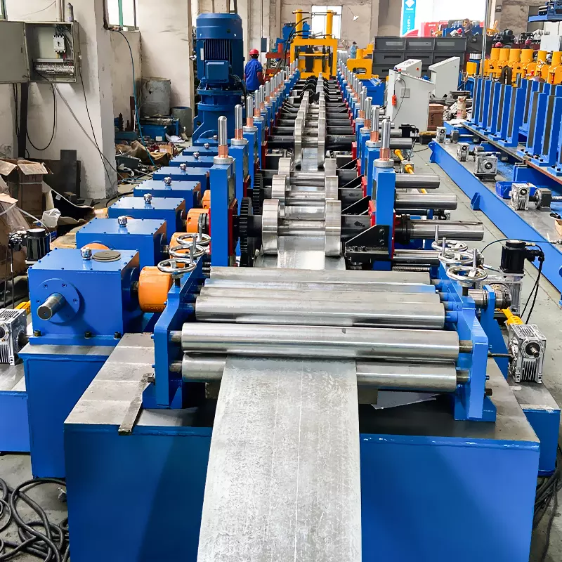 Auto Size Changeable C Z Purlin Roll Forming Machine 02
