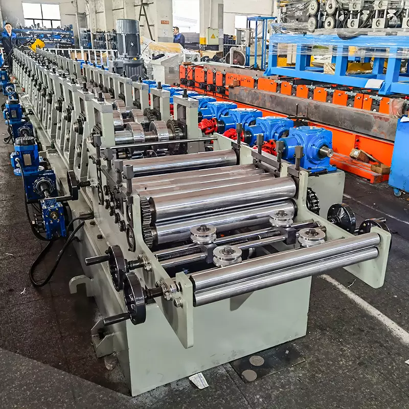 Автоматическая смена размеров Sigma Purlin Roll Forming Machine 05