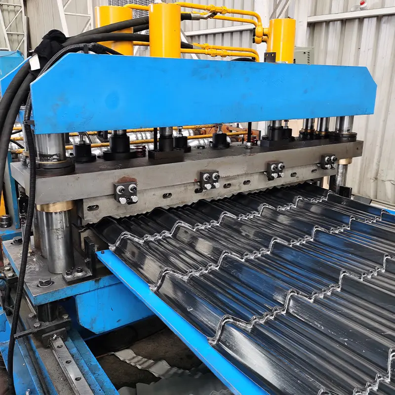 roof ridge cap roll forming machine