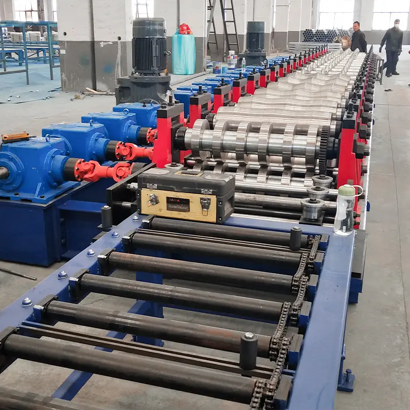 hat channel roll forming machine