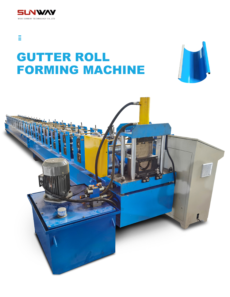Gutter Roll Forming Machine