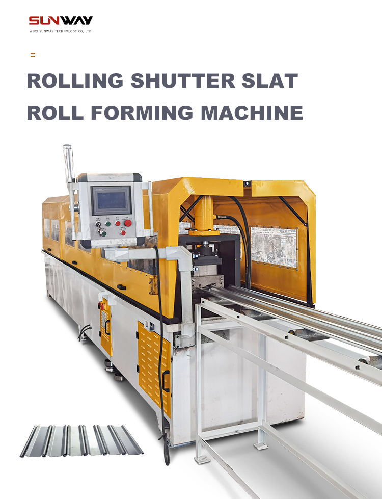 sheet roll forming machine