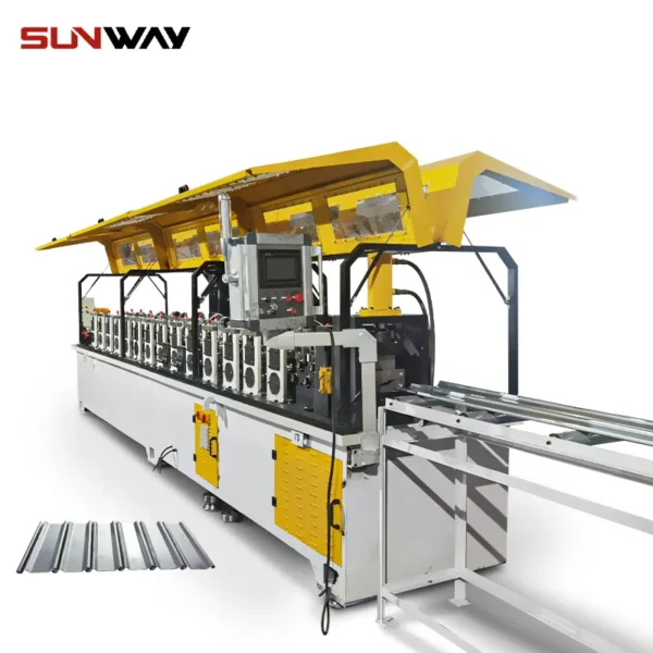 portable standing seam roll forming machine